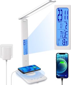 LED Desk Lamp with Wireless Charger